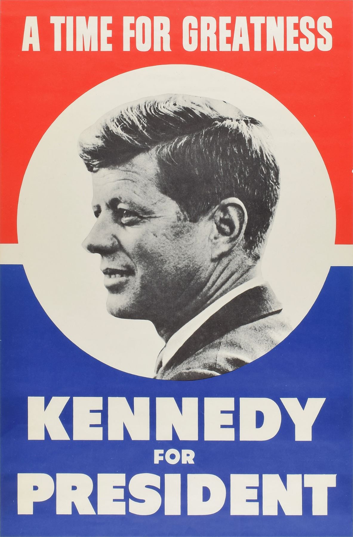 John F. Kennedy 1960 Campaign Poster