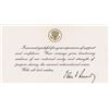 Image 1 : John F. Kennedy Acknowledgment Cards