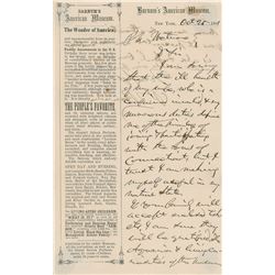 P. T. Barnum and General Tom Thumb