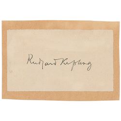 Rudyard Kipling