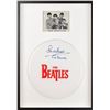 Image 1 : Beatles Signed Promo Card and Pete Best Signed Drumhead