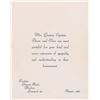 Image 1 : Brian Epstein 1967 Bereavement Card