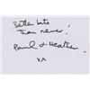 Image 1 : Paul McCartney Signed Sketch