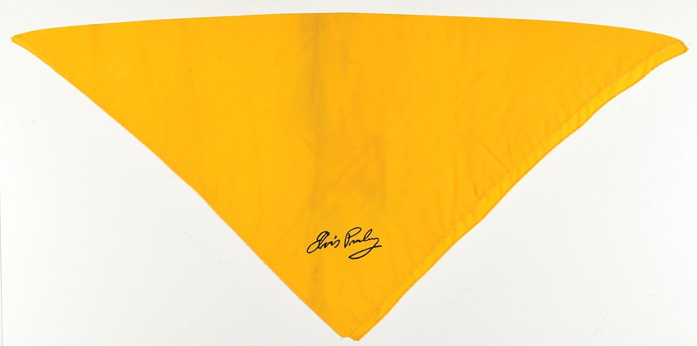 Elvis Presley 1970s Concert Scarf