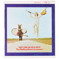 Rolling Stones 1970 Get Yer Ya-Ya's Out Artwork Proof
