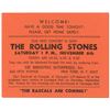 Image 1 : Rolling Stones Concert Card