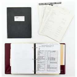 Rolling Stones Steel Wheels Tour Binder