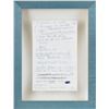 Image 1 : Michael Jackson Handwritten Note