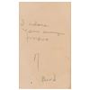 Image 1 : Charlie Parker Autograph Note Signed