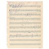 Image 3 : What a Wonderful World Original Handwritten Music by George David Weiss