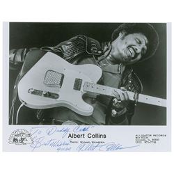 Albert Collins Signed Photograph