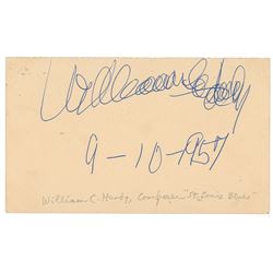 W. C. Handy Signature