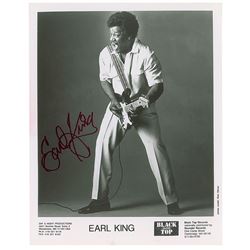 Earl King Signed Photograph