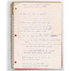 Image 7 : Boston: Brad Delp's Notebook with Handwritten Notes and Lyrics