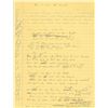 Image 4 : Boston: Brad Delp's Notebook with Handwritten Notes and Lyrics