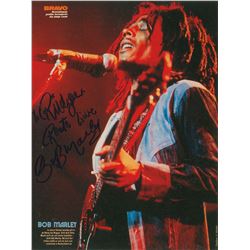 Bob Marley Signed Photograph