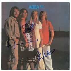 ABBA Signed Album Insert