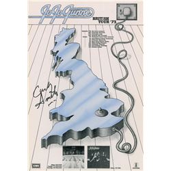 Boston: Curly Smith Signed Jo Jo Gunne Poster