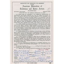 Canned Heat: Bob Hite Signed Document