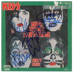 KISS Signed 45 RPM Record