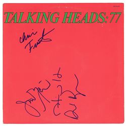 Talking Heads Signed Album