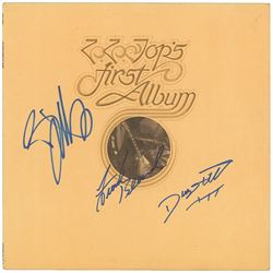ZZ Top Signed Album