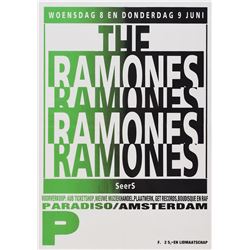 Ramones Group of (4) International Concert Posters