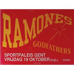 Ramones Pair of European Concert Posters