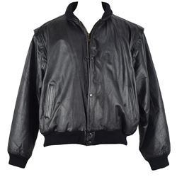 Ramones Tokyo Hard Rock Cafe Leather Jacket and 1994 Japan Tour Itinerary