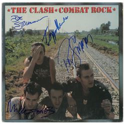 The Clash Signed Album