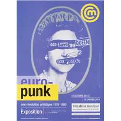 Sex Pistols Euro Punk Museum Exhibition Poster