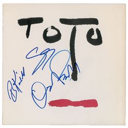 Toto Signed Album