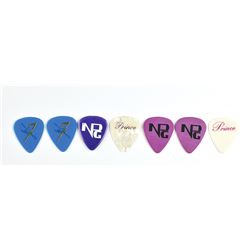 Prince and the NPG Group of (7) Guitar Picks