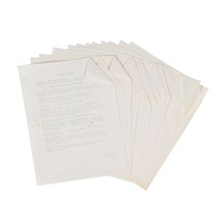 Prince Hand-Edited Graffiti Bridge Script