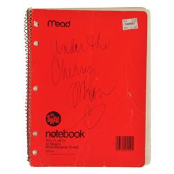 Prince's 'Under the Cherry Moon' Handwritten Script Notebook
