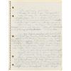 Image 4 : Prince's 'Under the Cherry Moon' Handwritten Script Notebook