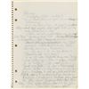 Image 5 : Prince's 'Under the Cherry Moon' Handwritten Script Notebook