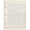 Image 6 : Prince's 'Under the Cherry Moon' Handwritten Script Notebook