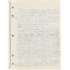 Image 7 : Prince's 'Under the Cherry Moon' Handwritten Script Notebook