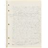 Image 9 : Prince's 'Under the Cherry Moon' Handwritten Script Notebook