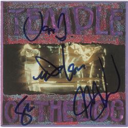 Temple of the Dog Signed CD Booklet