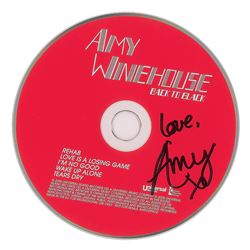 Amy Winehouse Signed CD