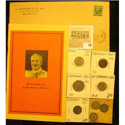1938 Quack Doctor Booklet issued in German "Gefundheit geht uber alles!" with original envelope mail