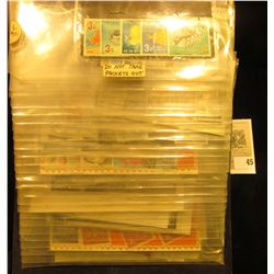 Various Packets of Foreign Stamps, which had a retail value of over $90 twenty years ago. Most are v