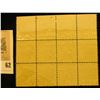 Image 2 : Block of eight Scott 833 Stamps, Two Dollar Harding - Mint, Never Hinged on stamp area. Almost never
