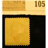 Image 2 : USA (Scott 259) 15c Henry Clay olive green Stamp, flat edge right, three perf edges. Please look at 