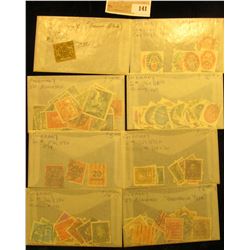 Group of higher value World Stamps. All attributed and priced to sell at over $500.00.