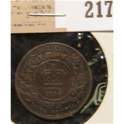 1864 Nova Scotia One Cent.