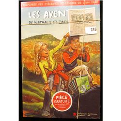 2000 Royal Canadian Mint 12 Quarters, Children's collector set (in French) Not Opened.