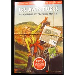 2000 Royal Canadian Mint 12 Quarters, Children's collector set (in French) Not Opened.